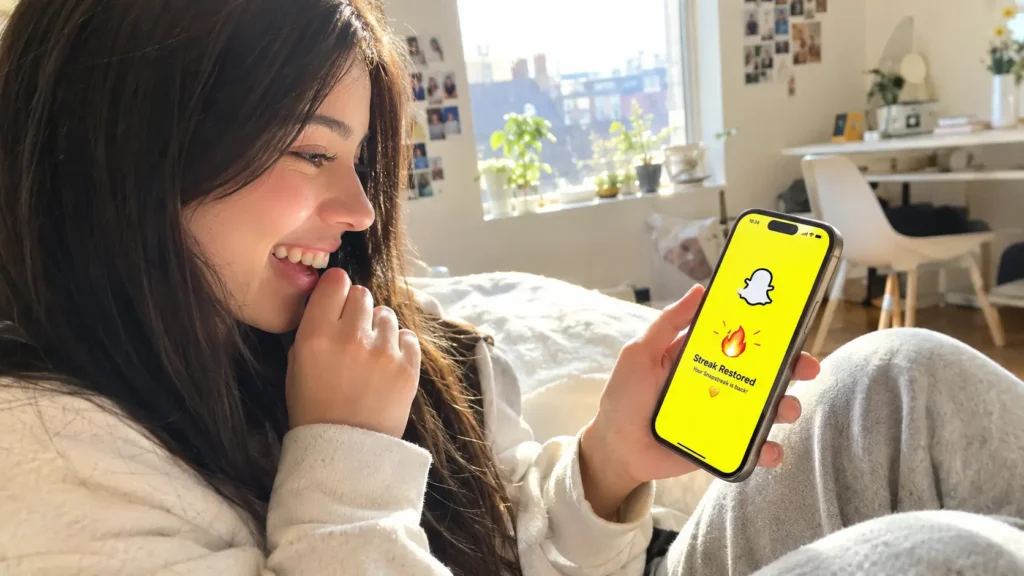 Restore your Snap streak